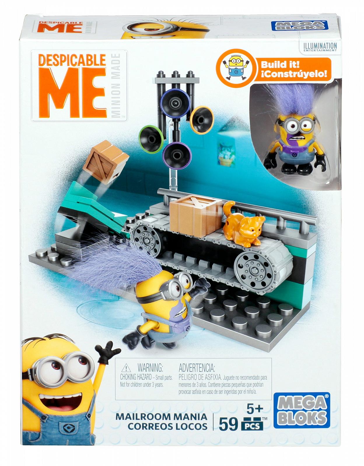Блоки Mega Bloks Despicable Me Mailroom Mania Mattel DKY85, фото №7
