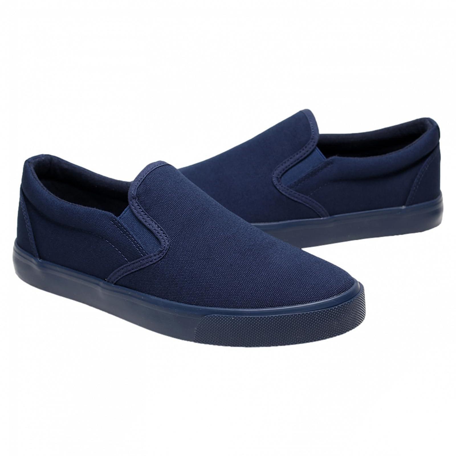 Чоловічі Сліпони Jamron З Льону Однотонні Повсякденні Кеди, фото №5