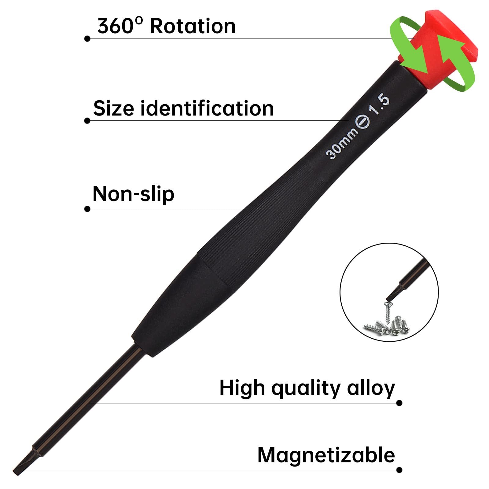Набір викруток DUOJIN Магнітний 30 в 1, фото №4 Набір викруток DUOJIN Магнітний 30 в 1, фото №4