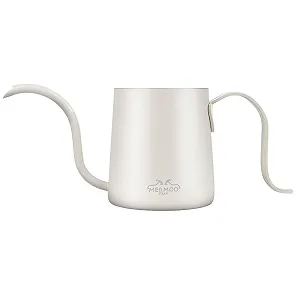 Кавник MERMOO YILAN Міні Кавник Чайник з гусячою шиєю 304 Нержавіюча сталь 250 мл Бежевий - Фото 1