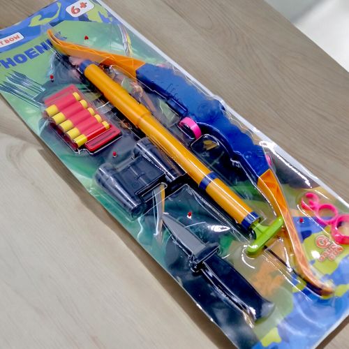 Лук Феникс стреляет мягкими патронами с аксессуарами синий [tsi245027-TSI], фото №2