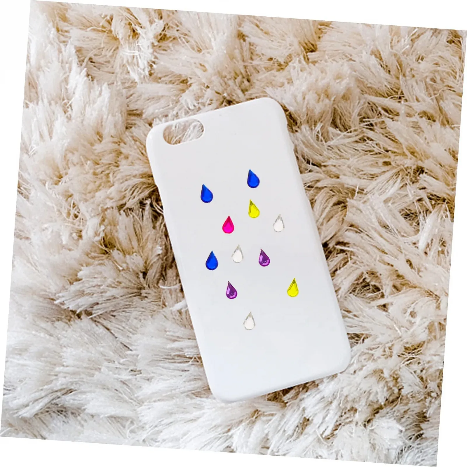 Стрази Housoutil Для обличчя, самоклеючі, 5 аркушів, фото №8