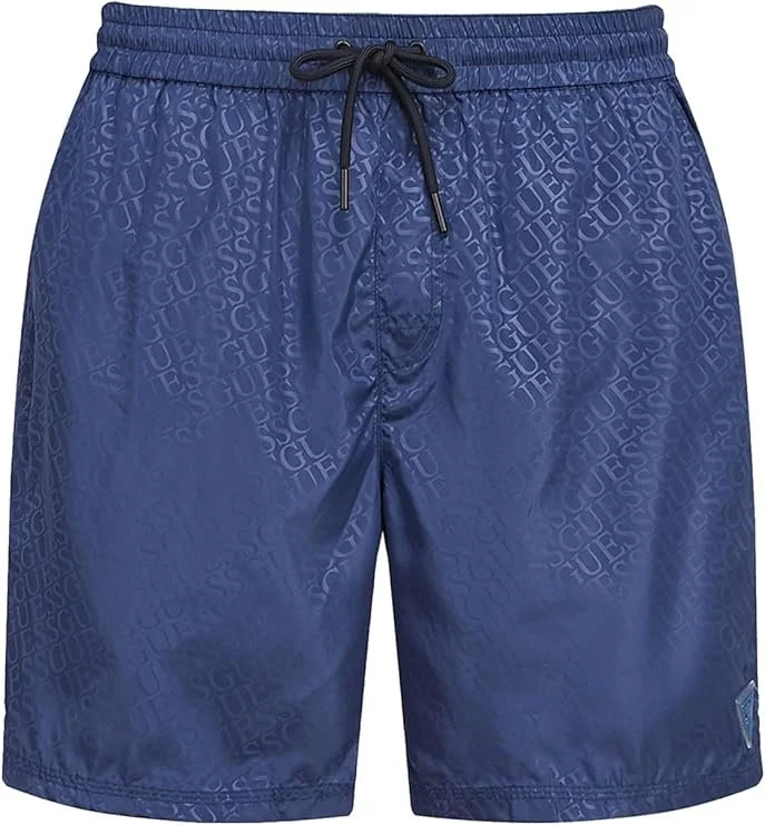 Мужские пляжные шорты Guess P7GO Синий - M, фото №1