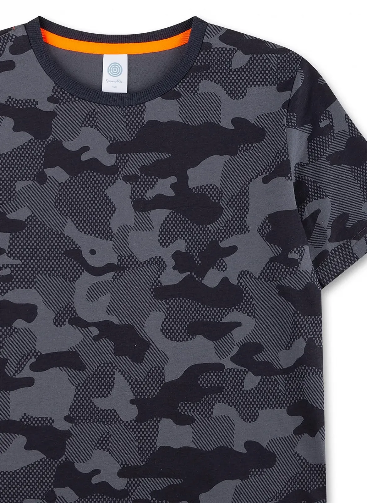 Піжама Sanetta для хлопчиків Коротка Темно-синя, фото №3