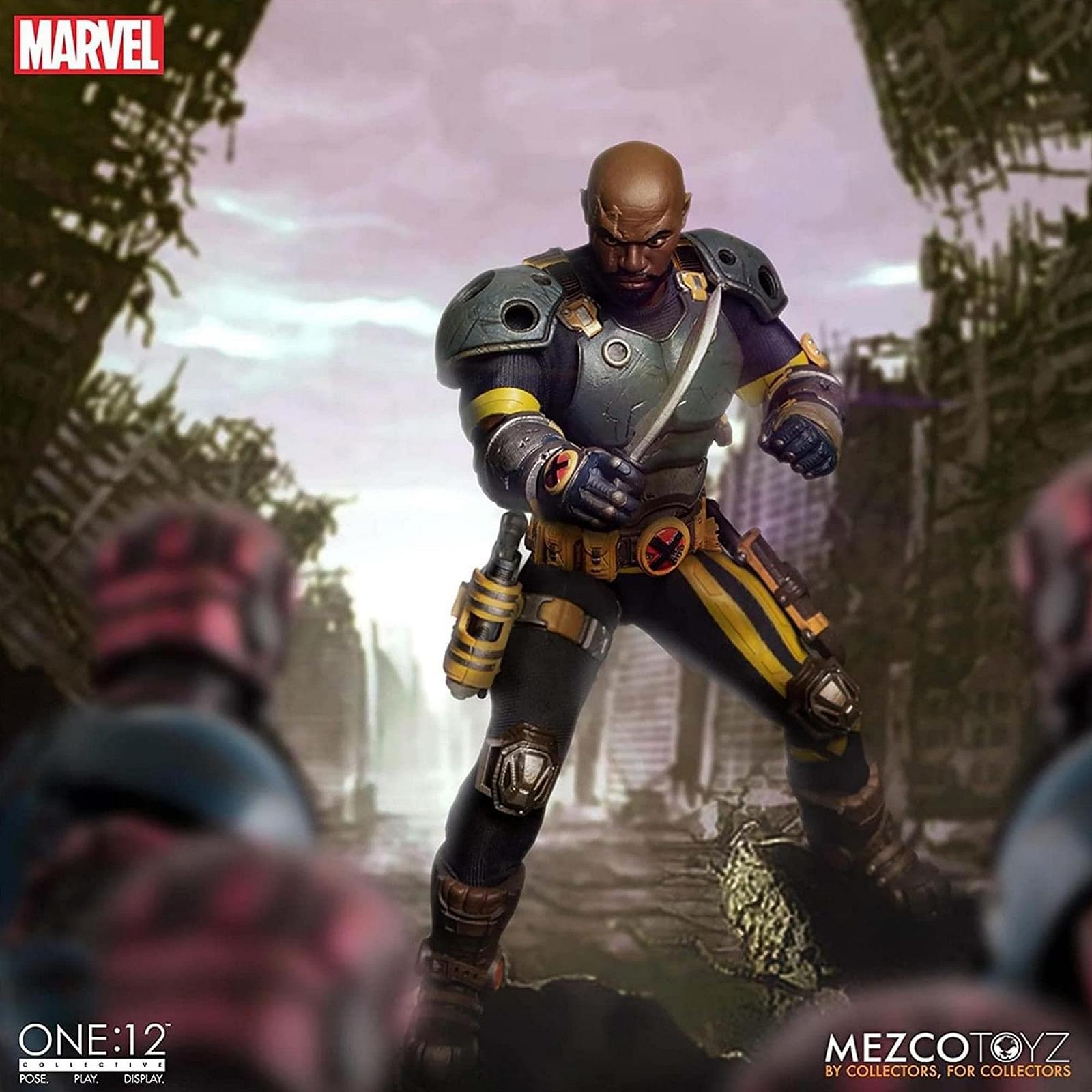 Фігурка Mezco Toys Marvel Бішоп 1/12 17 см, фото №3