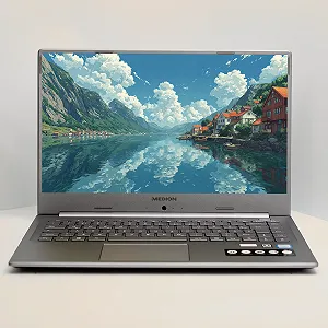 Ноутбук 15.6'' Medion (Lenovo Group) Akoya S6445 | Intel Core i7-8565U | IPS (1920x1080) FullHD | RAM DDR4 8 ГБ | SSD 256 ГБ | Intel UHD Graphics 620 | Металевий корпус | Win11 (5007) - Фото 1