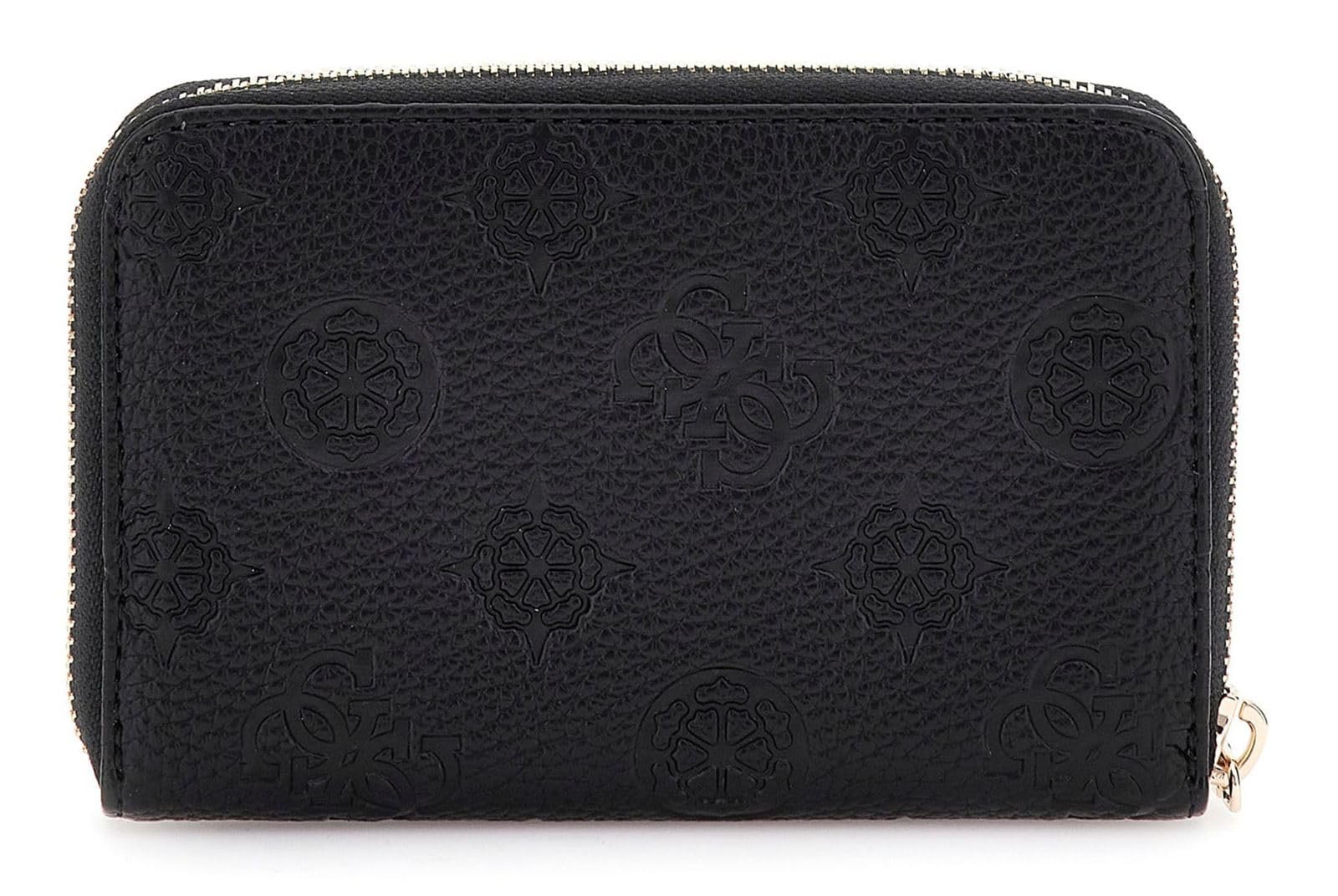 Гаманець GUESS Cresidia SLG Zip Around Wallet M Black Чорний Класичний, фото №3