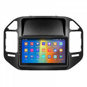 Станна магнітола Lesko 9 Mitsubishi Pajero III Рестайлінг 2002-2006 2/32Gb CarPlay 4G Wi-Fi GPS Prime synthetic.ua - Фото 1
