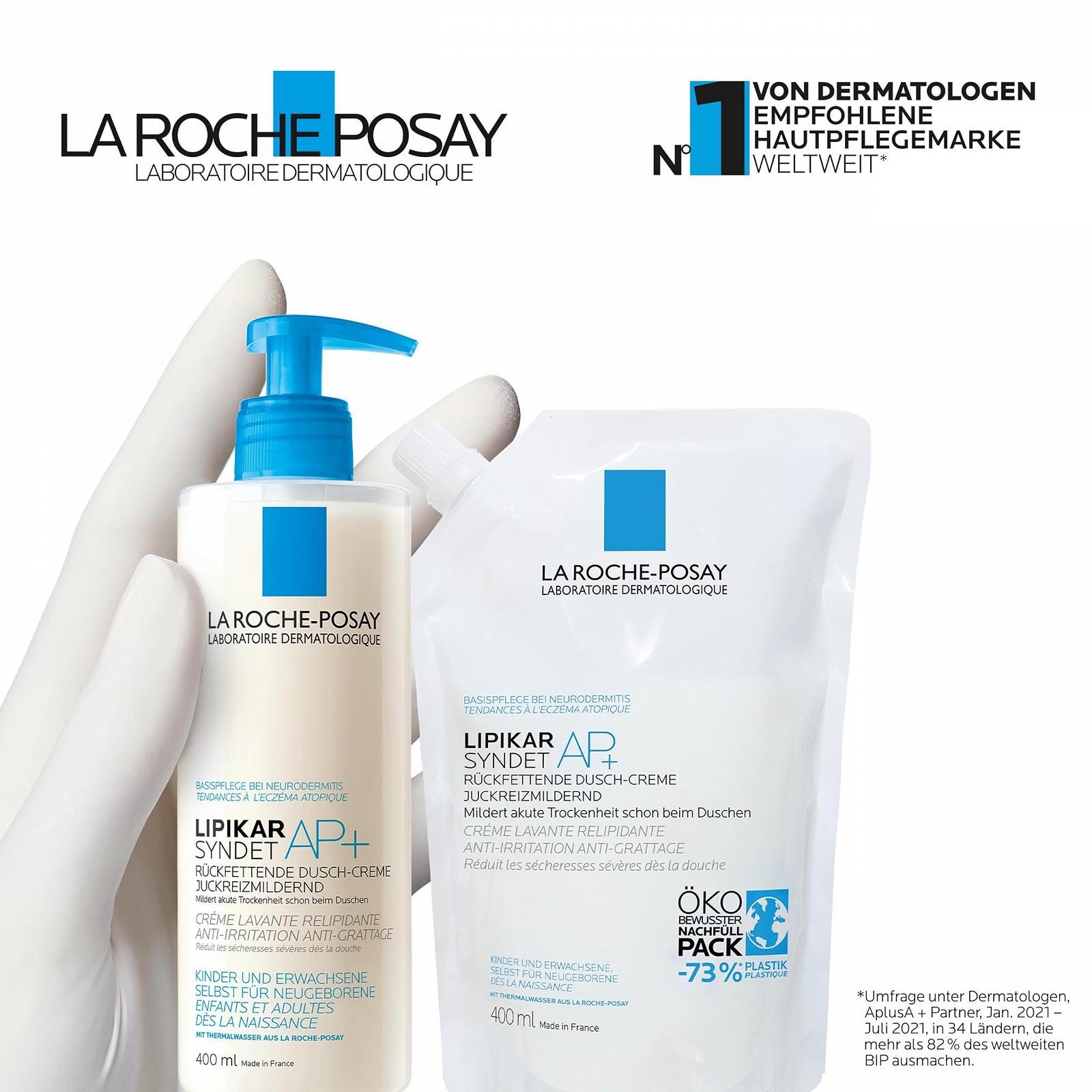 Гель для душа La Roche-Posay Lipikar Syndet AP+ 400 мл, фото №4