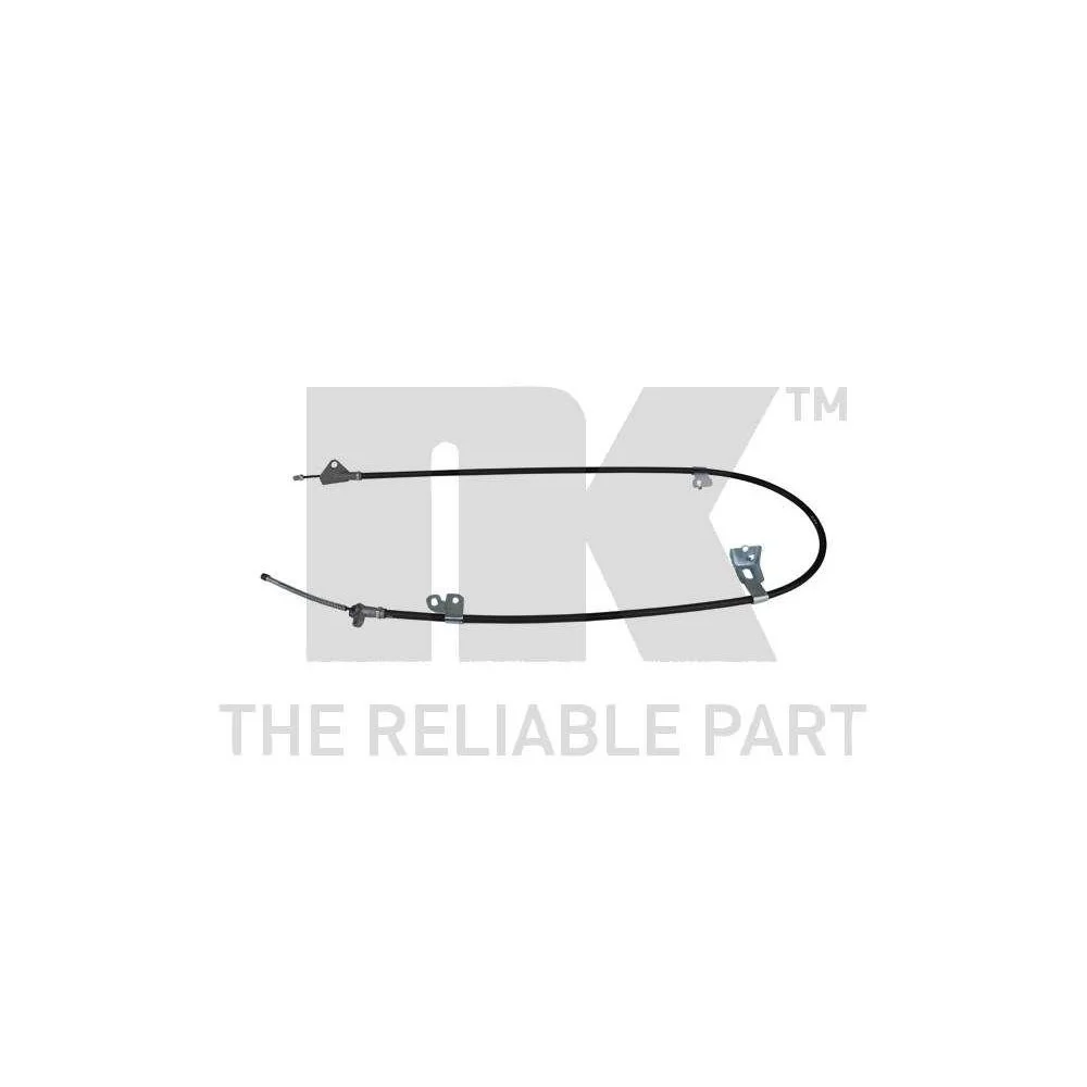 Трос стоянкового гальма NK 9045129 для TOYOTA лівий, фото №1
