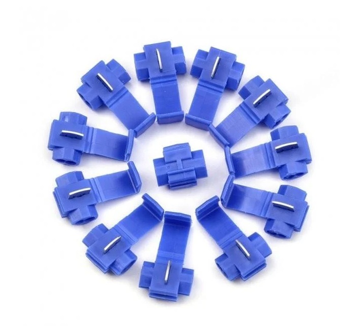 Набор клемм для быстрого монтажа с врезным контактом электрические 20 шт 6326324 ТІС, фото №1