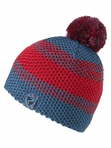 Шапка дитяча з помпоном Ziener Ishi Junior В'язана Чорний, S - Фото 1