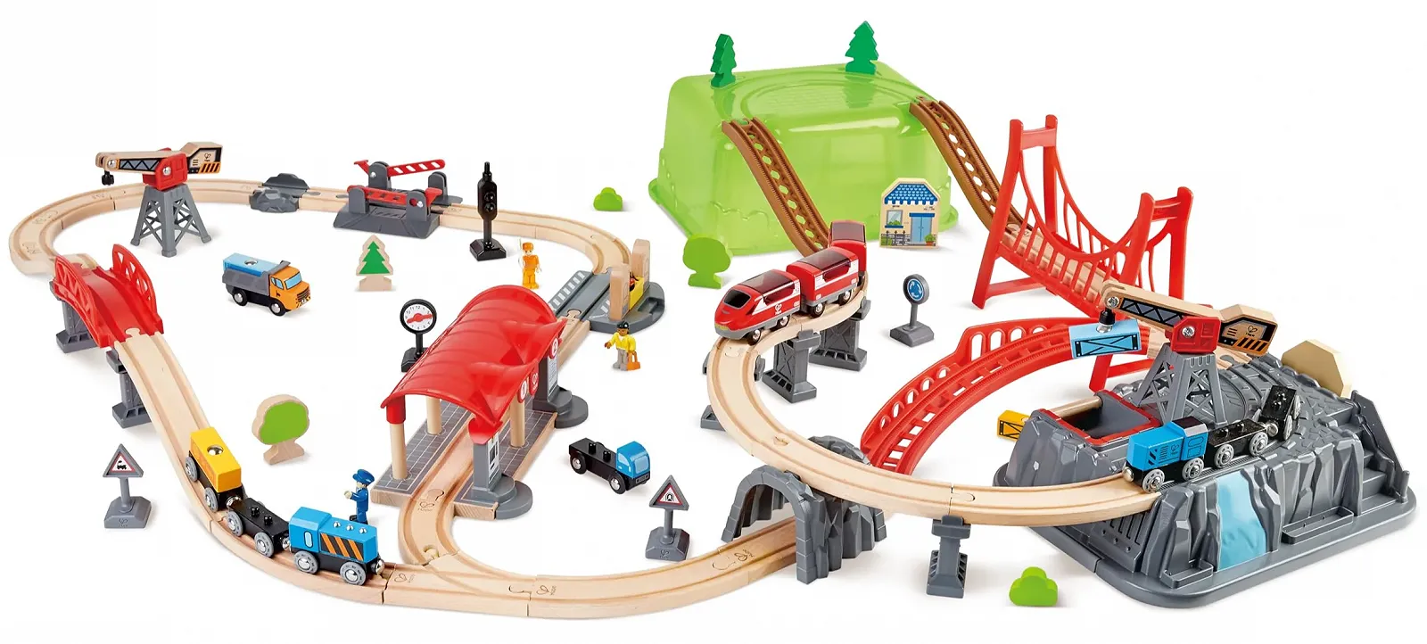 Ігровий набір Hape Railway, фото №3 Ігровий набір Hape Railway, фото №3