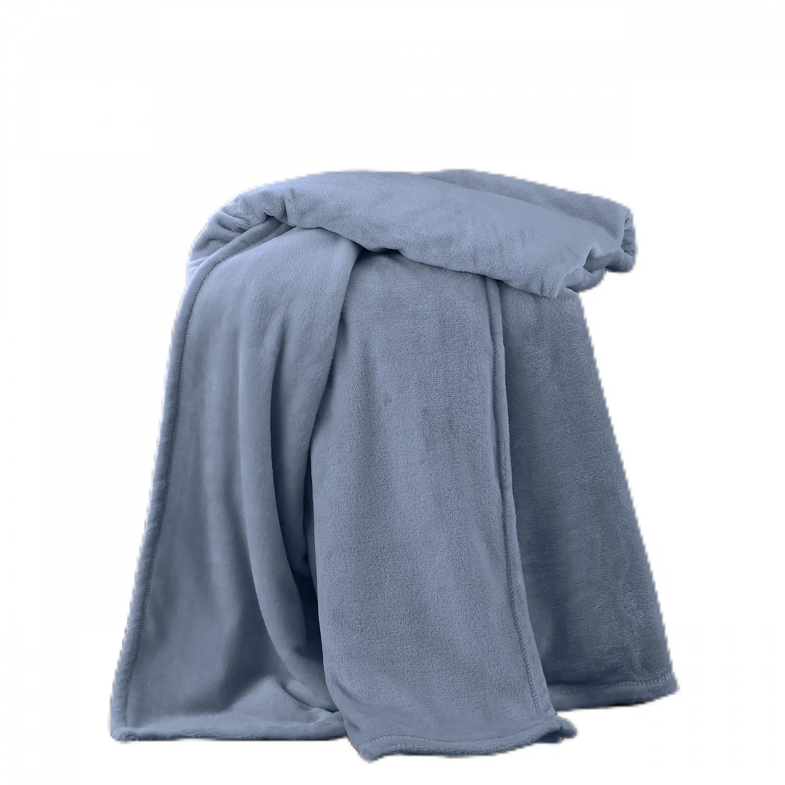 Плед Catherine Lansfield Raschel Velvet Touch Великий 200 x 240 см, Lansfield Blue, Lansfield Blue, фото №1