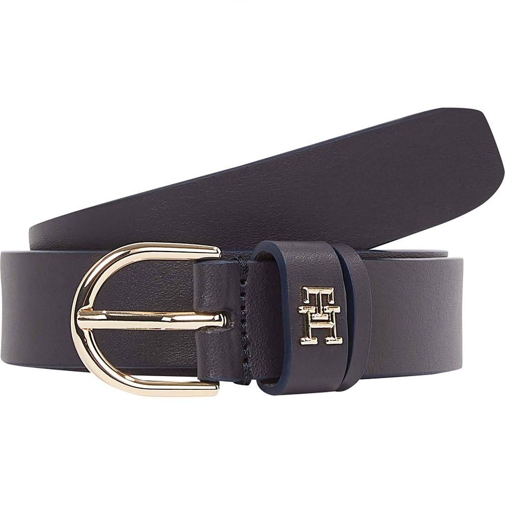 Ремінь Tommy Hilfiger Essential Effortless 1" Шкіряний Space Blue 80 см, Space Blue, 80, фото №1