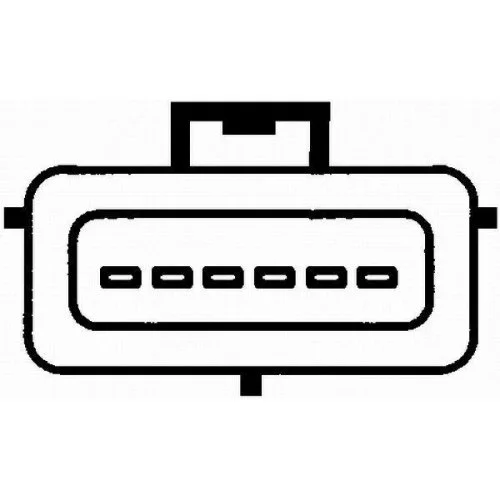 Витратомір повітря HELLA 8ET 009 142-291 для FORD HITACHI, фото №2