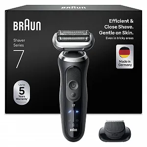 Електробритва Braun Series 7 72-N1200si 60 хв бездротова водонепроникна Чорна - Фото 1