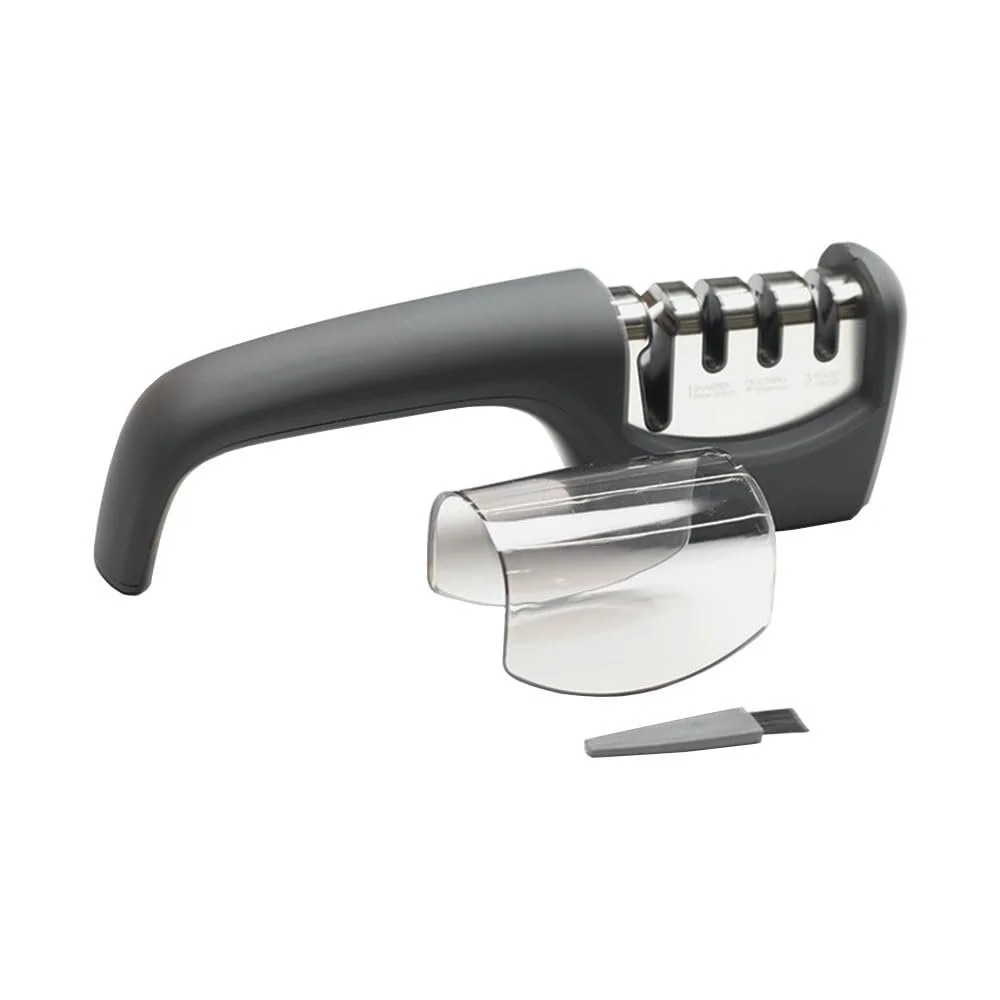 Точило для ножів та ножиць ручна 4-в-1 з регулюванням кута, фото №1