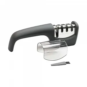 Професійне ручне точило для ножів 4-ступеневе багатофункціональне для ножів та ножиць Quick Sharpener - Фото 1