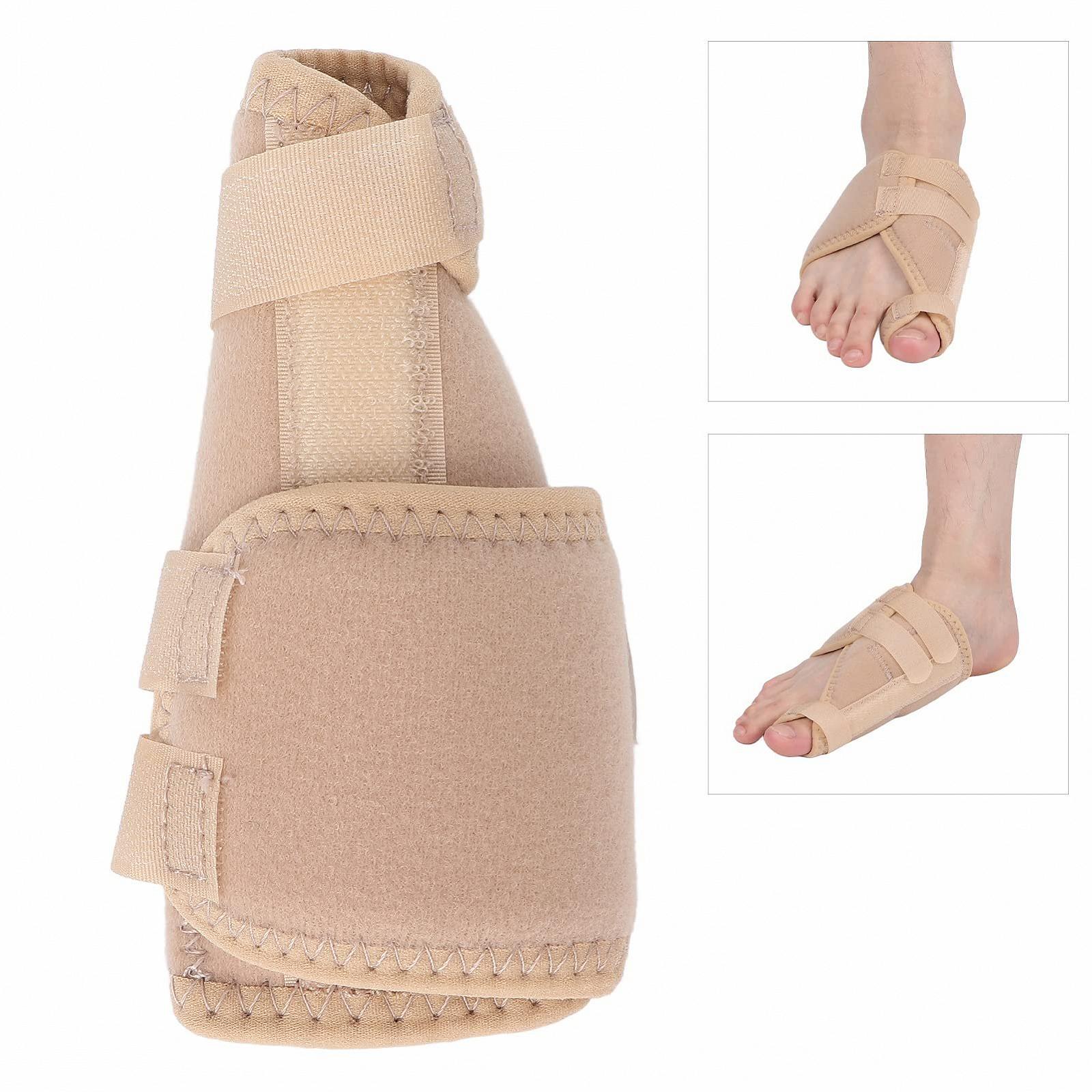 Коректор великого пальця стопи Багатошаровий фіксуючий оксамит для догляду за ногами в домашніх умовах (Права нога), фото №3