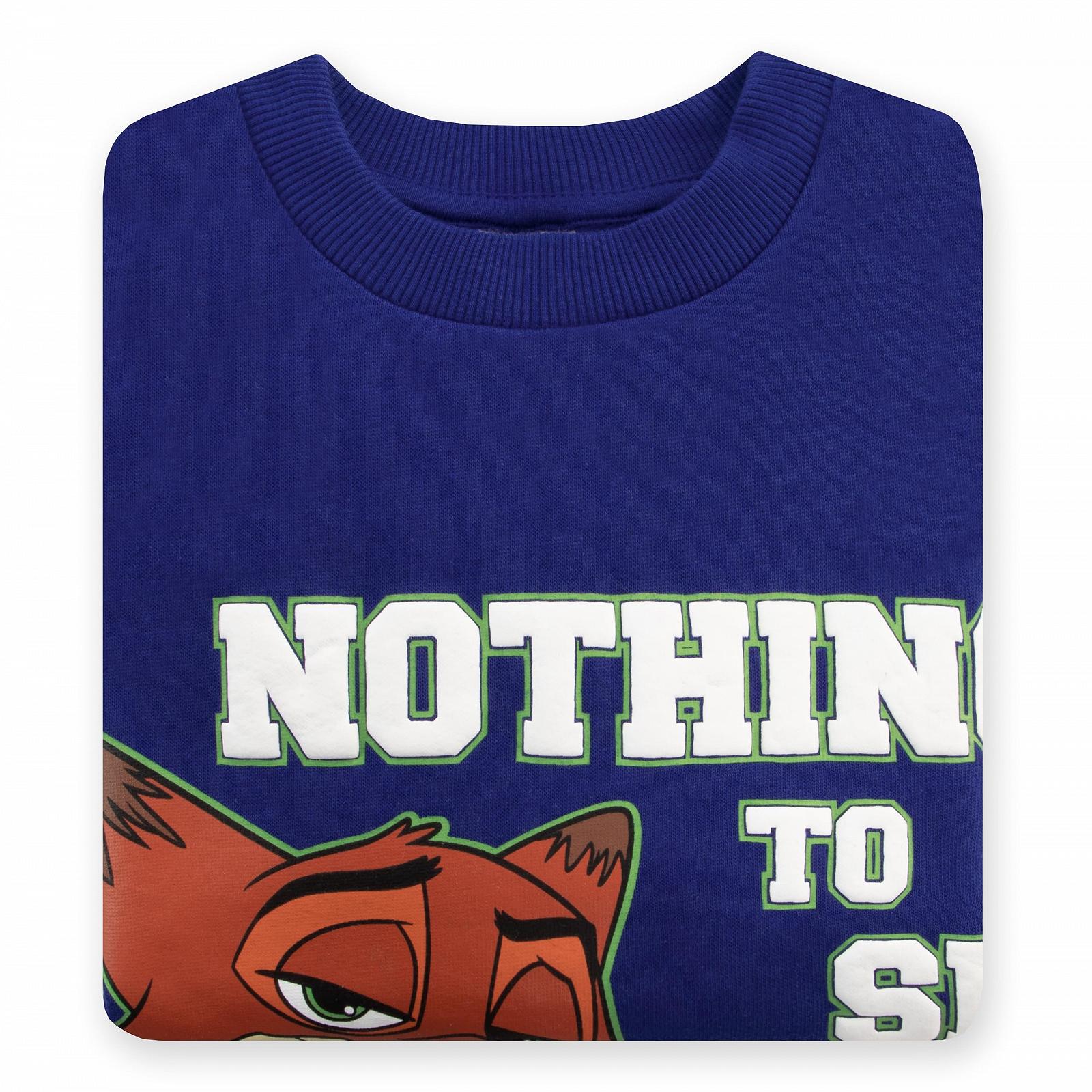 Детский свитшот Disney Zootropolis, детский джемпер для мальчиков Nick Wilde, детская одежда из хлопка, с длинными рукавами, фото №9