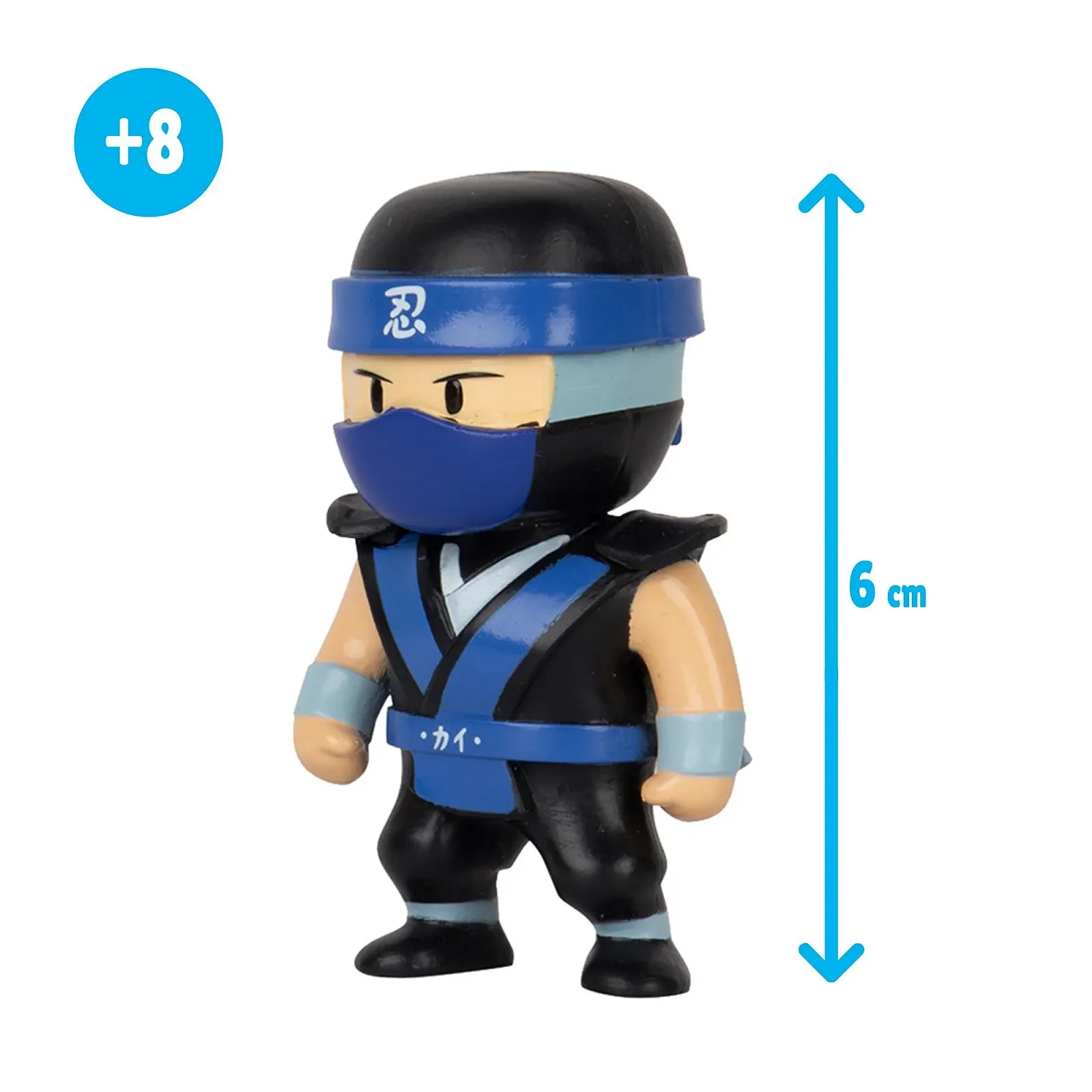 Набор фигурок Bizak Stumble Guys 8 шт 6 см (64112072), фото №2 Набор фигурок Bizak Stumble Guys 8 шт 6 см (64112072), фото №2