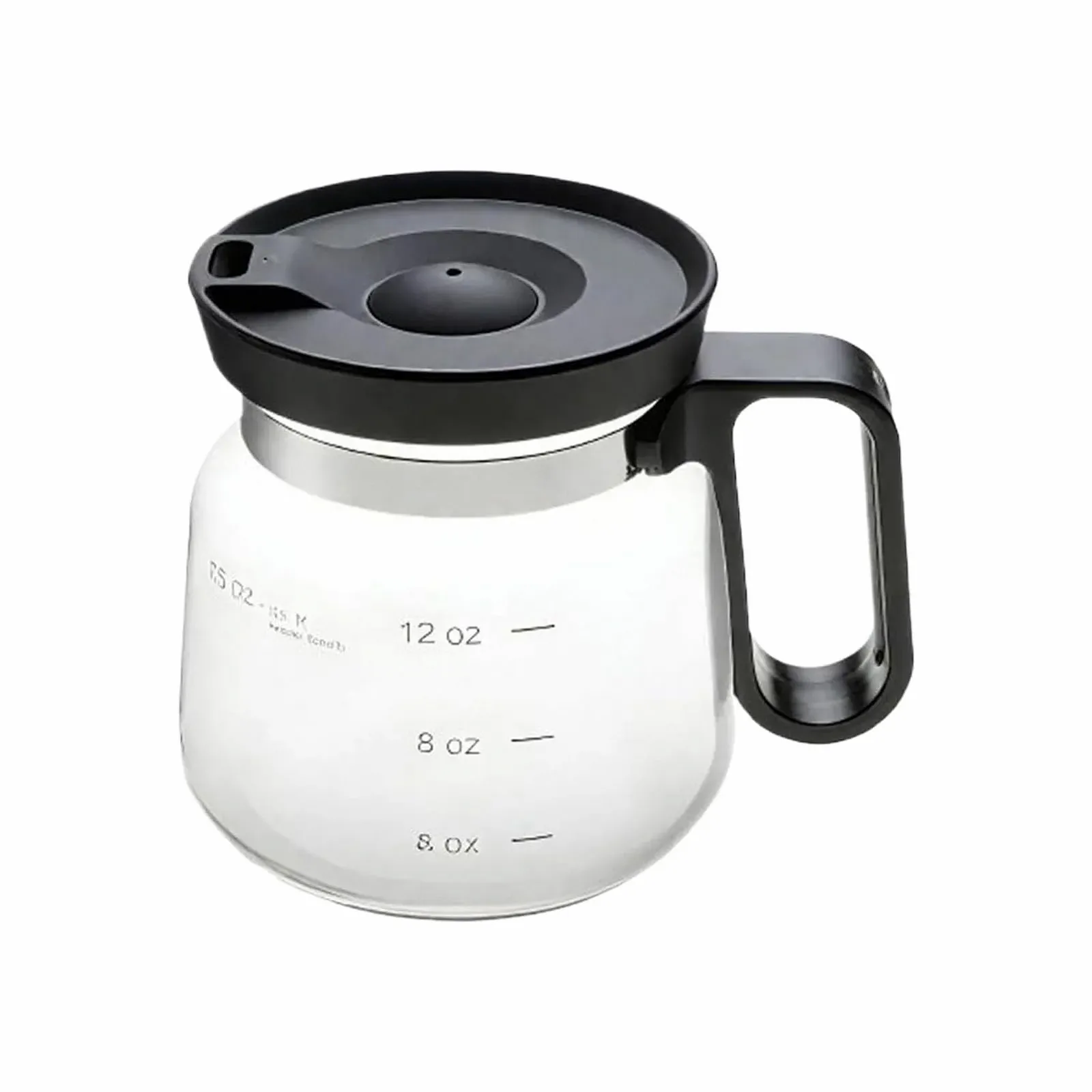 Кавник Склянка Mini 473 мл з ручкою та кришкою, фото №1