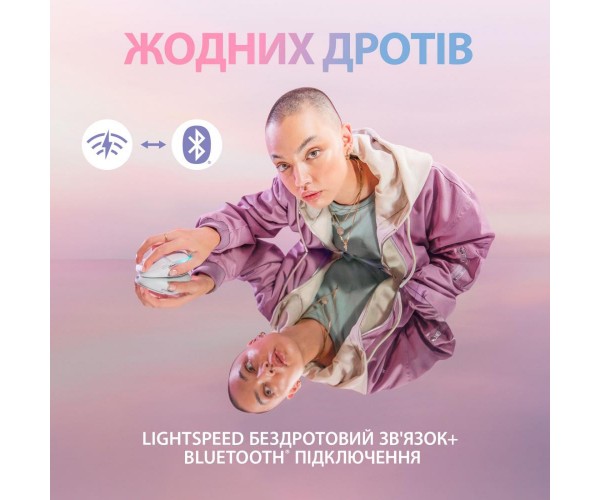 Миша Logitech G705 Lightspeed Wireless Gaming White (910-006367/910-006368), фото №10