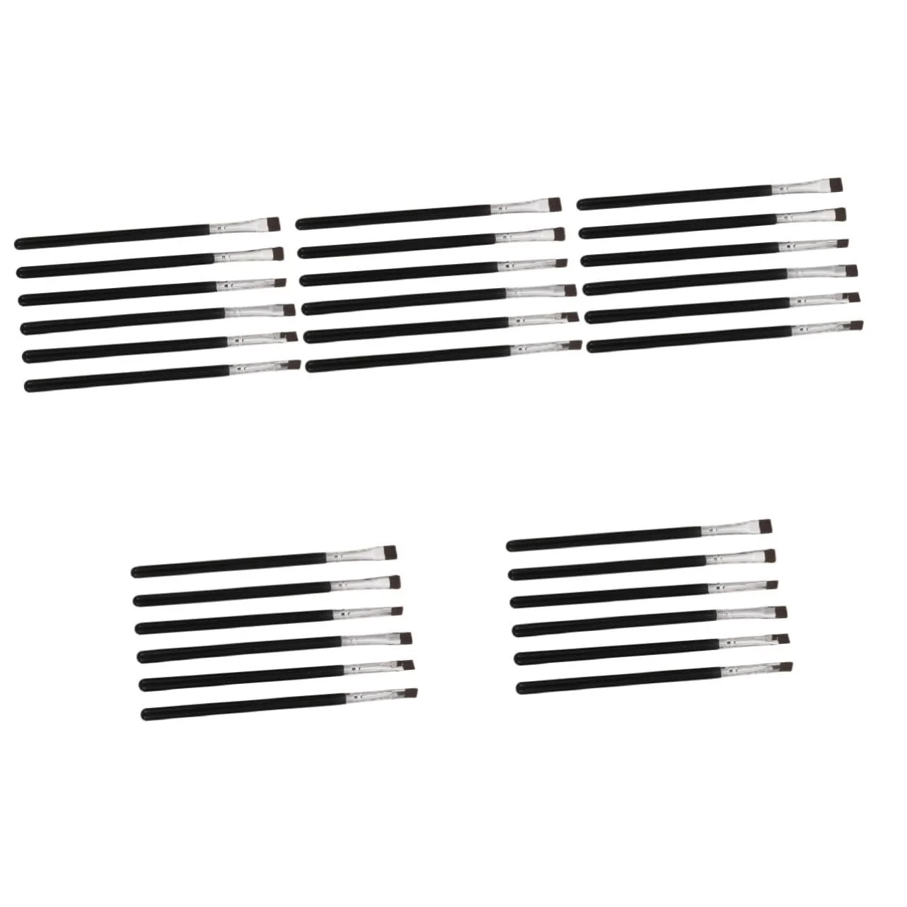 Пензлі Beaupretty Плоский для брів, інструмент для очей, фото №1