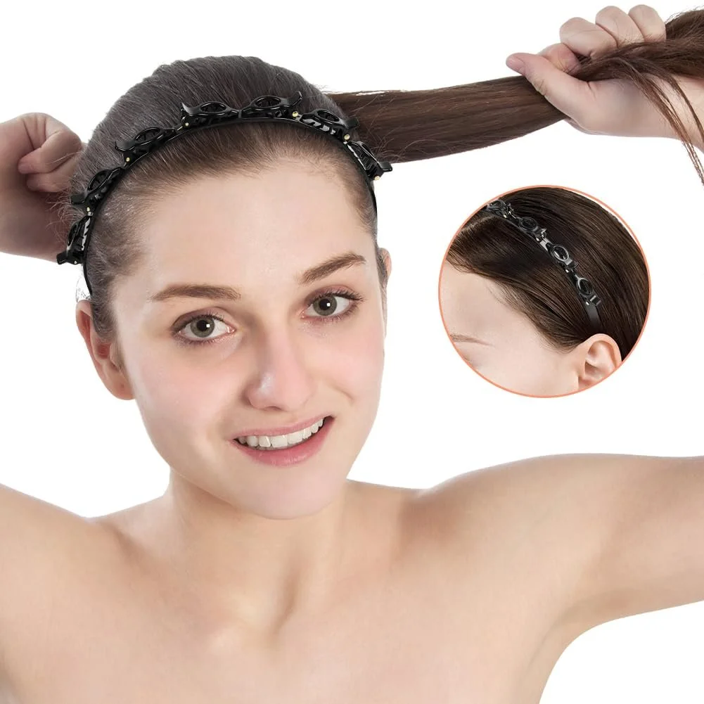 Обруч для волосся з затискачами LOPHE, фото №5