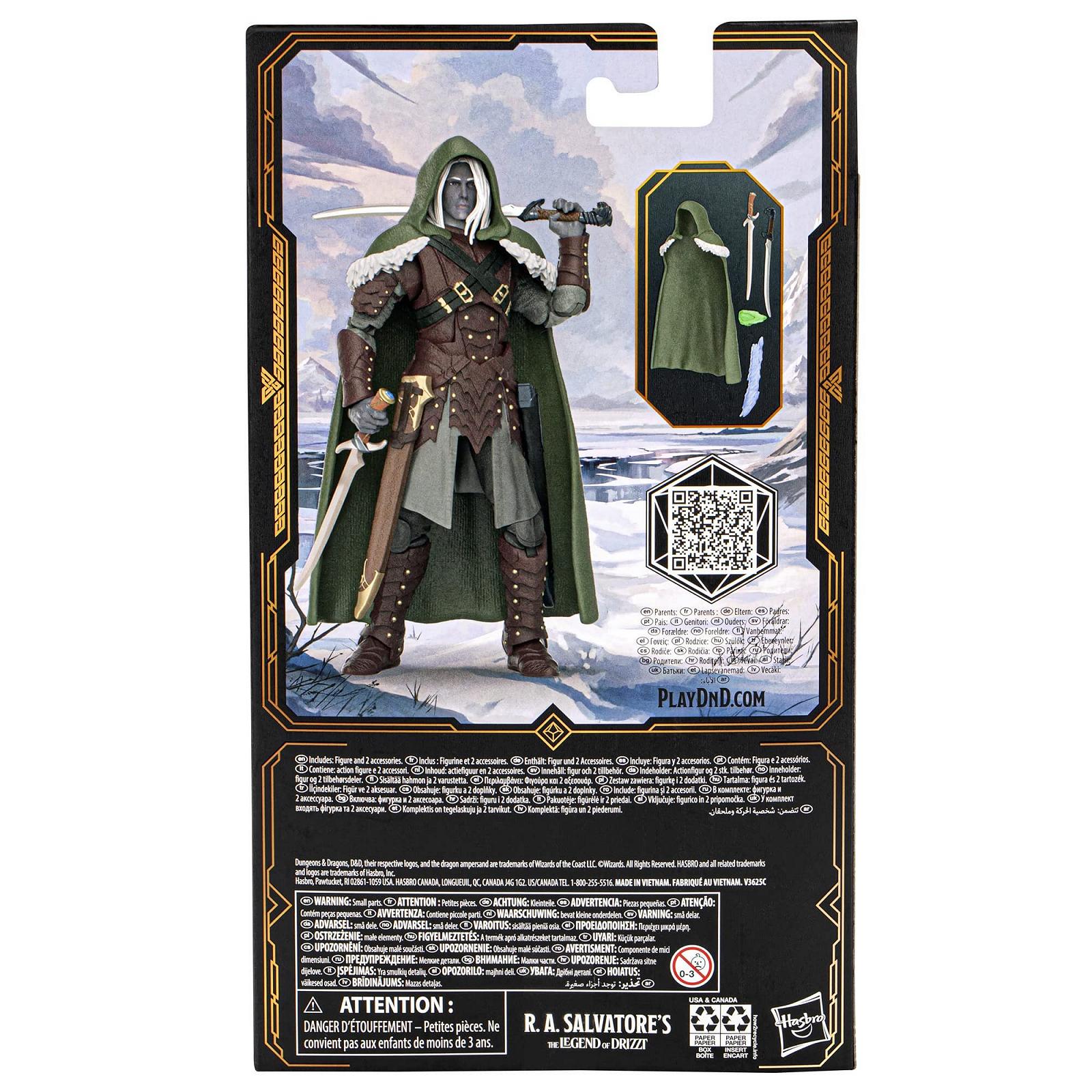 Фигурка Drizzt Dungeons & Dragons R.A. Salvatore's The Legend of Drizzt Golden Archive 15 см, фото №3