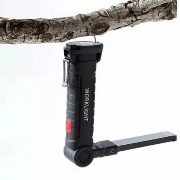 Светодиодный фонарь кемпинг LED COB BL-W52 магнит крючок, фото №3