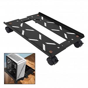 Регульована Підставка для Комп'ютера Сталь з Колесами synthetic.ua - Фото 1