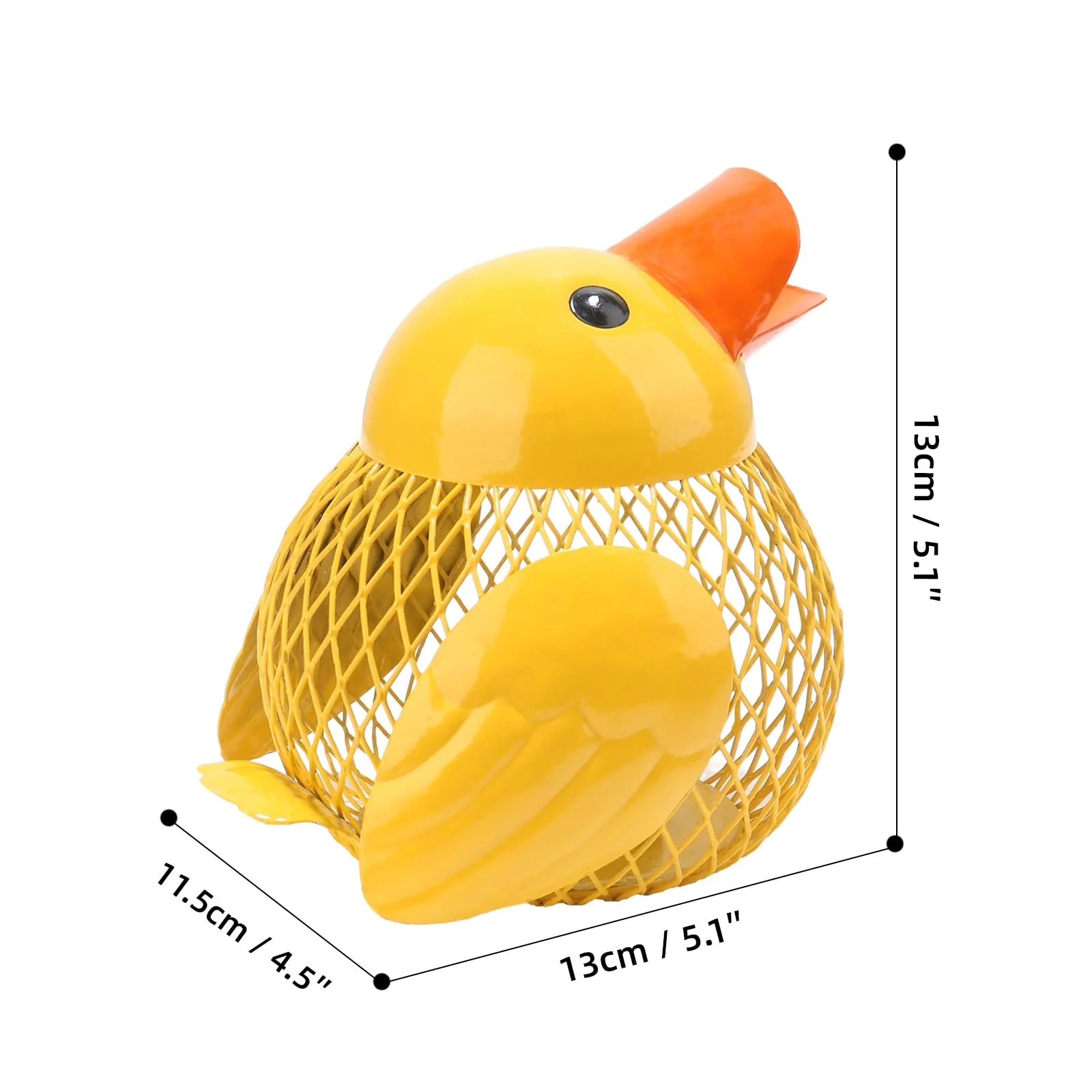 Скарбничка Mloarts металева у формі курчати та качки, фото №2