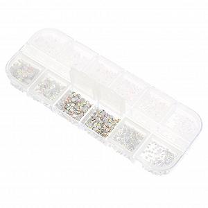 Стрази Плоскі кольору для манікюру - Фото 1