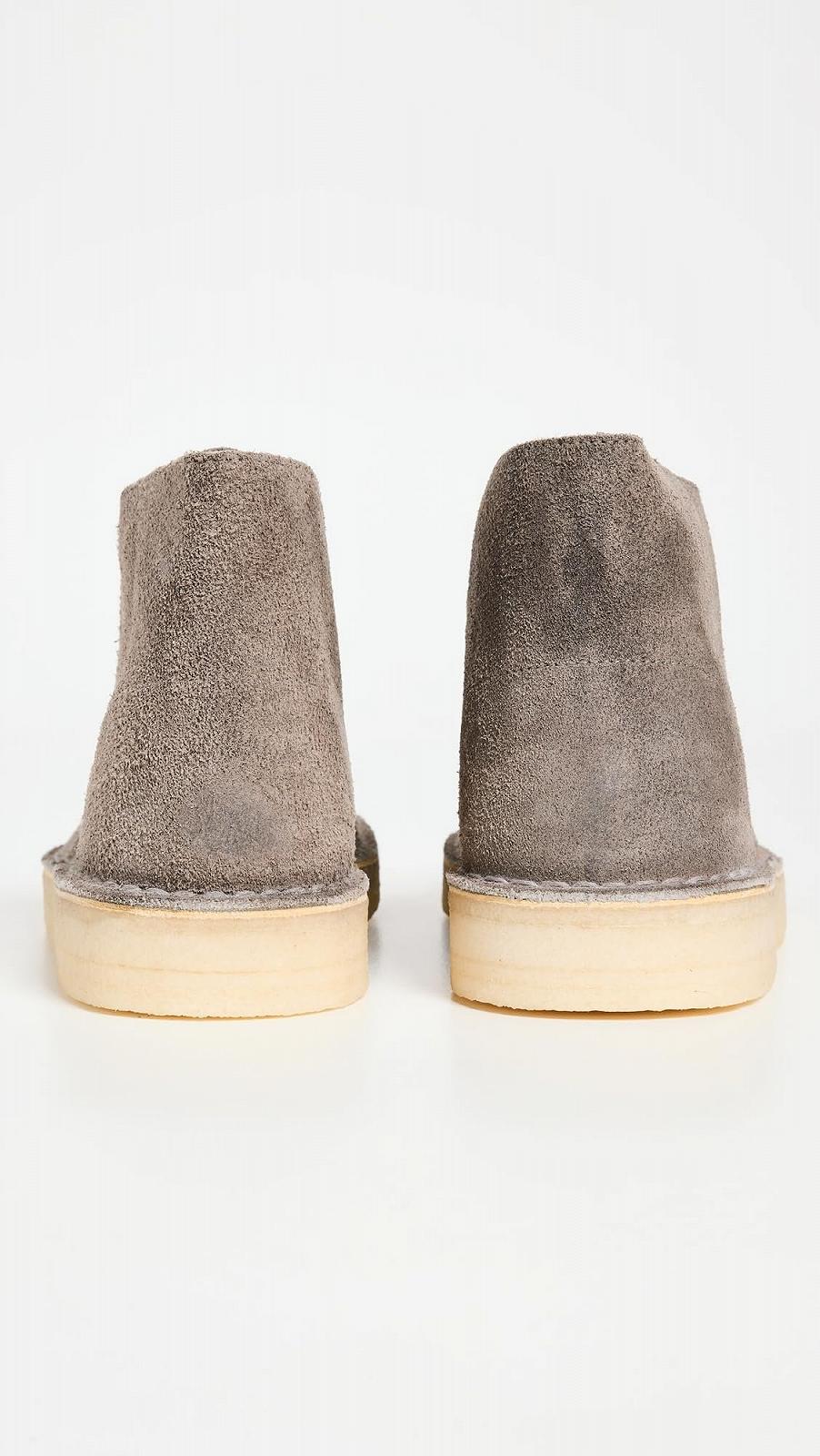 Ботинки Clarks Desert Coal Черная замша, фото №3
