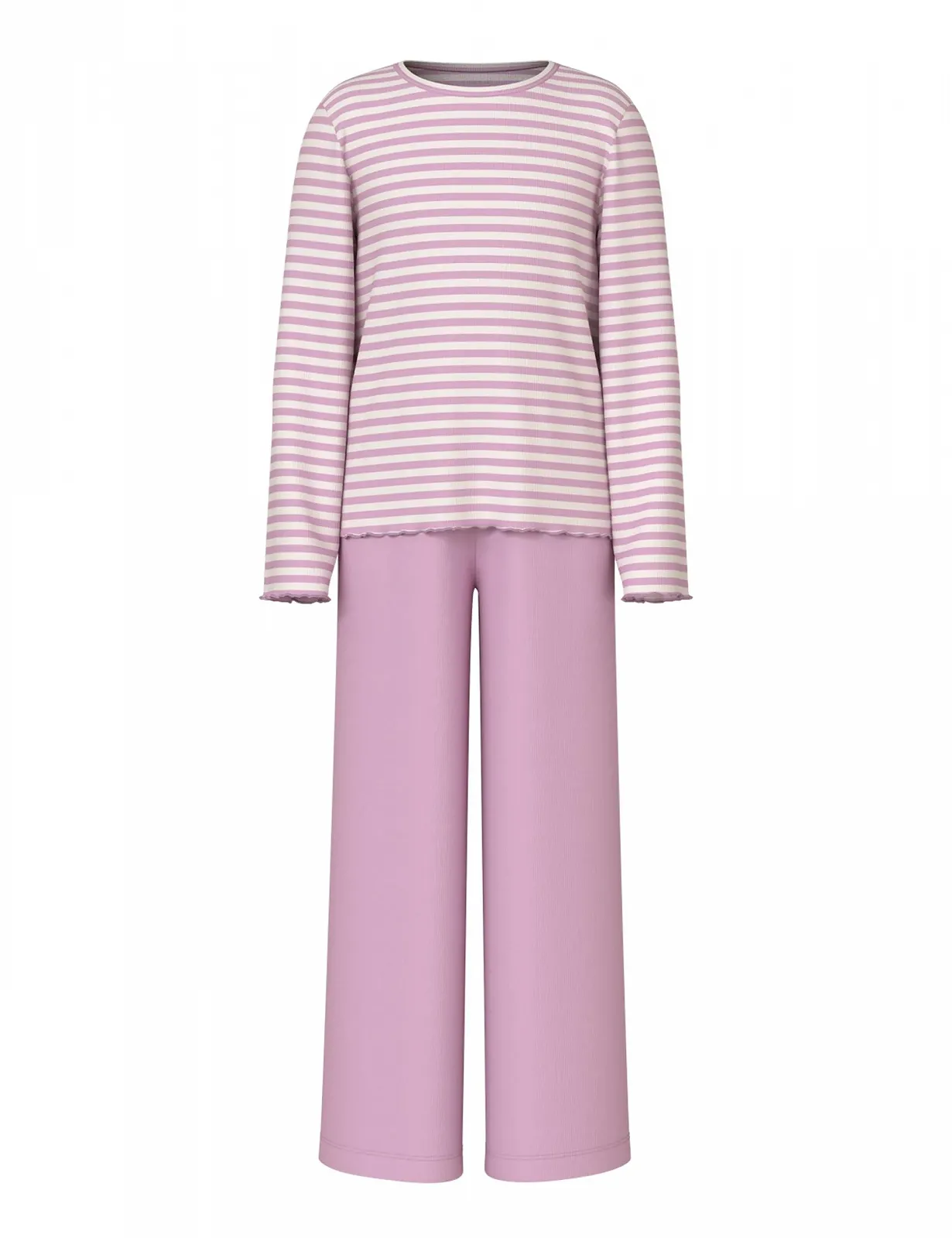 Комплект Нічний NAME IT для Дівчинки Nkfnightset Stripe Loose Rib Noos, фото №1 Комплект Нічний NAME IT для Дівчинки Nkfnightset Stripe Loose Rib Noos, фото №1