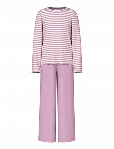 Комплект Нічний NAME IT для Дівчинки Nkfnightset Stripe Loose Rib Noos - Фото 1