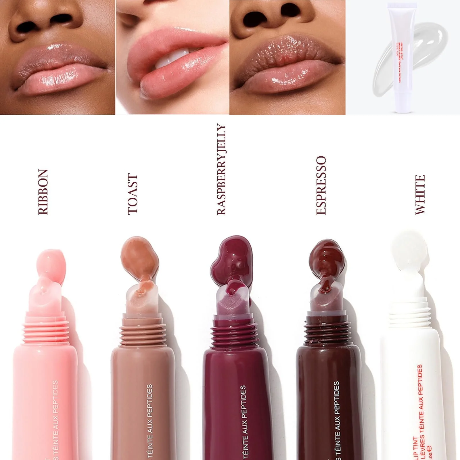 Блиск для губ зволожуючий, блискучий, збільшуючий об'єм, фото №3