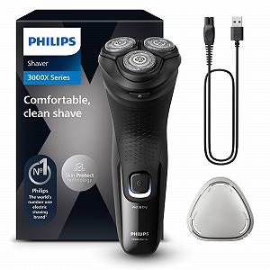 Купить Электробритва Philips Shaver Series 3000X X3001/00 мужская для влажного и сухого бритья SkinProtect черная - Фото 1 Электробритва Philips Shaver Series 3000X X3001/00 мужская для влажного и сухого бритья SkinProtect черная - Фото 1
