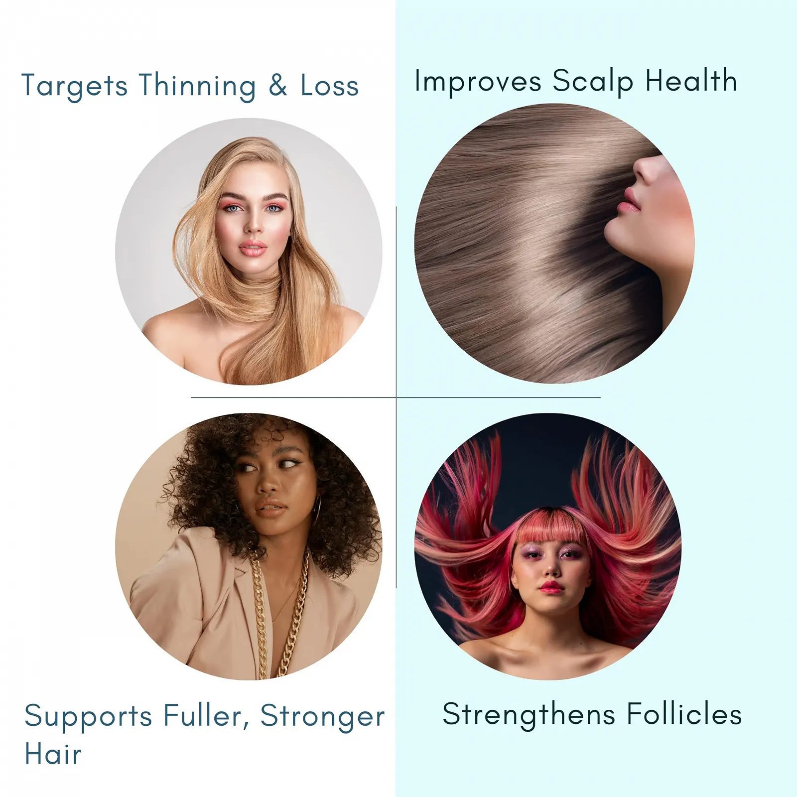 Сыворотка Morfose для кожи головы против выпадения волос 20 мл - Сыворотка для стимуляции роста волос против выпадения волос (ниацинамид, пептиды, AHA-BHA), фото №4