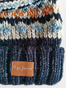 Шапка Pepe Jeans Bliss PG040160 Большая разноцветная synthetic.ua - Фото 1