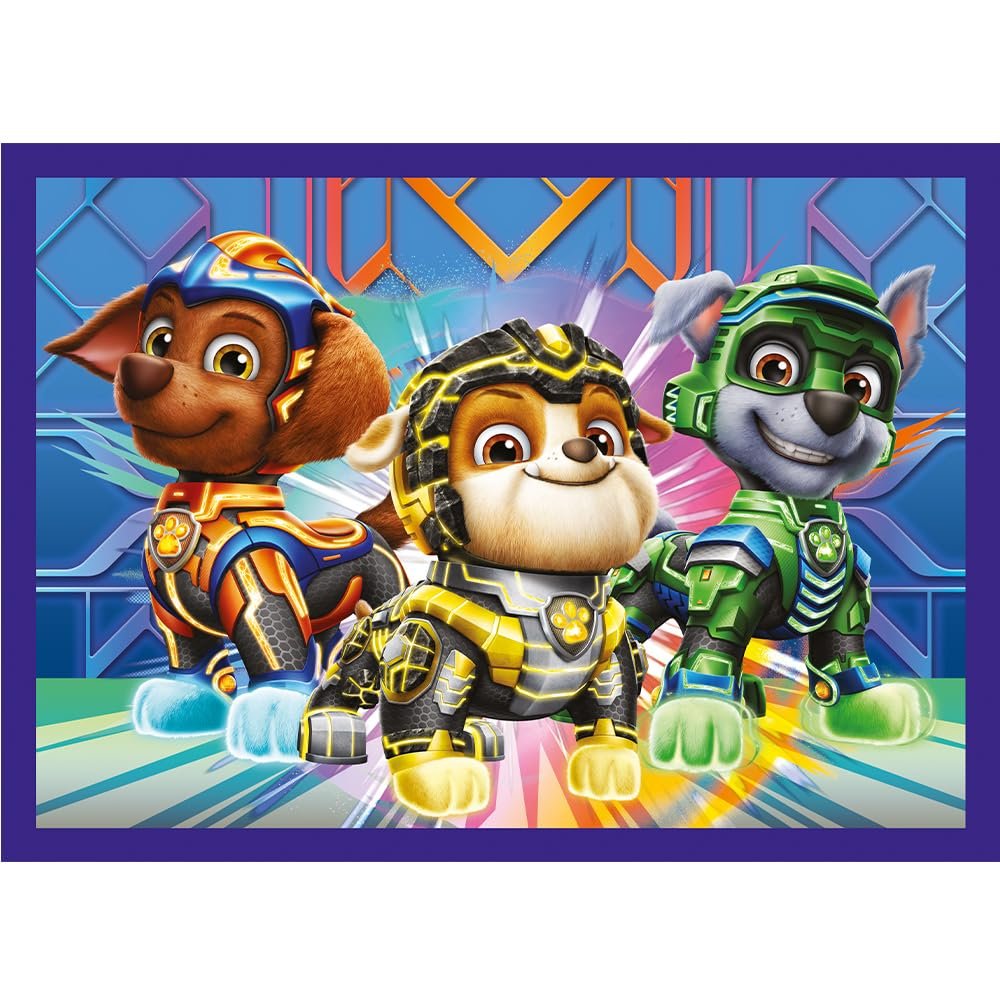 Пазл Trefl Paw Patrol: The Mighty Movie The Heroes To Help 4-в-1 35-70 елементів, фото №9