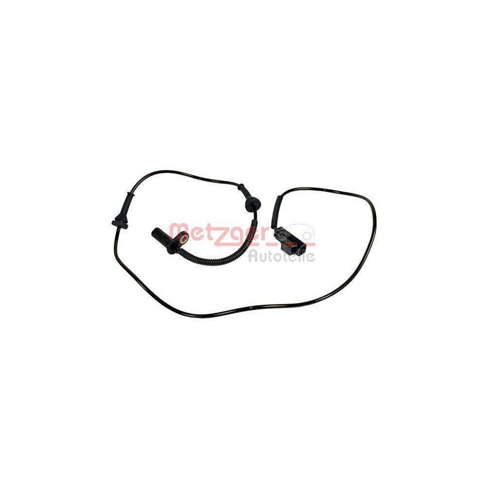 Датчик частоты вращения колеса METZGER 0900702 для VOLVO, передняя ось справа, фото №1