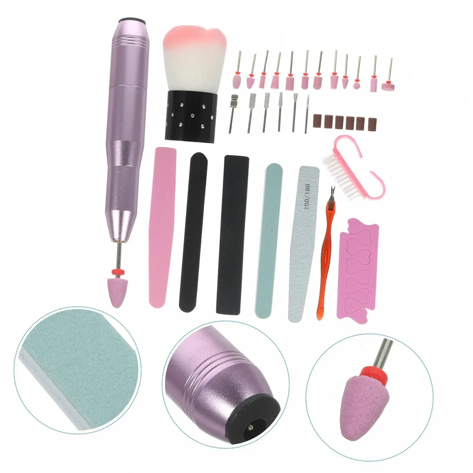 Электрический фрезер Healvian 1satz для ногтей Портативний, фото №5 Электрический фрезер Healvian 1satz для ногтей Портативний, фото №5