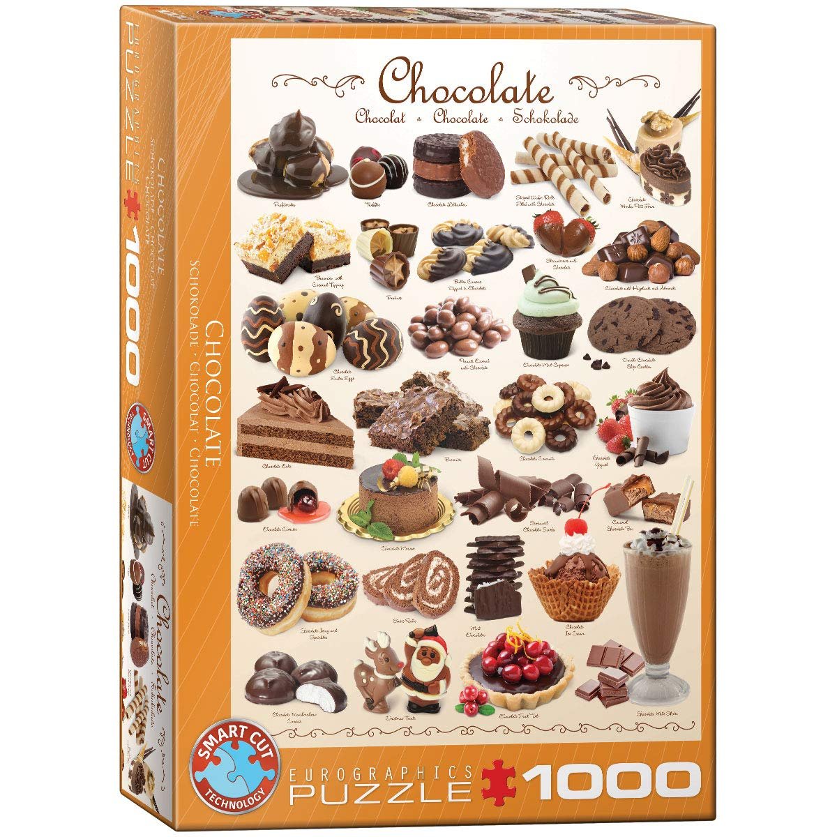 Пазл Eurographics Chocolate 1000 деталей, фото №1