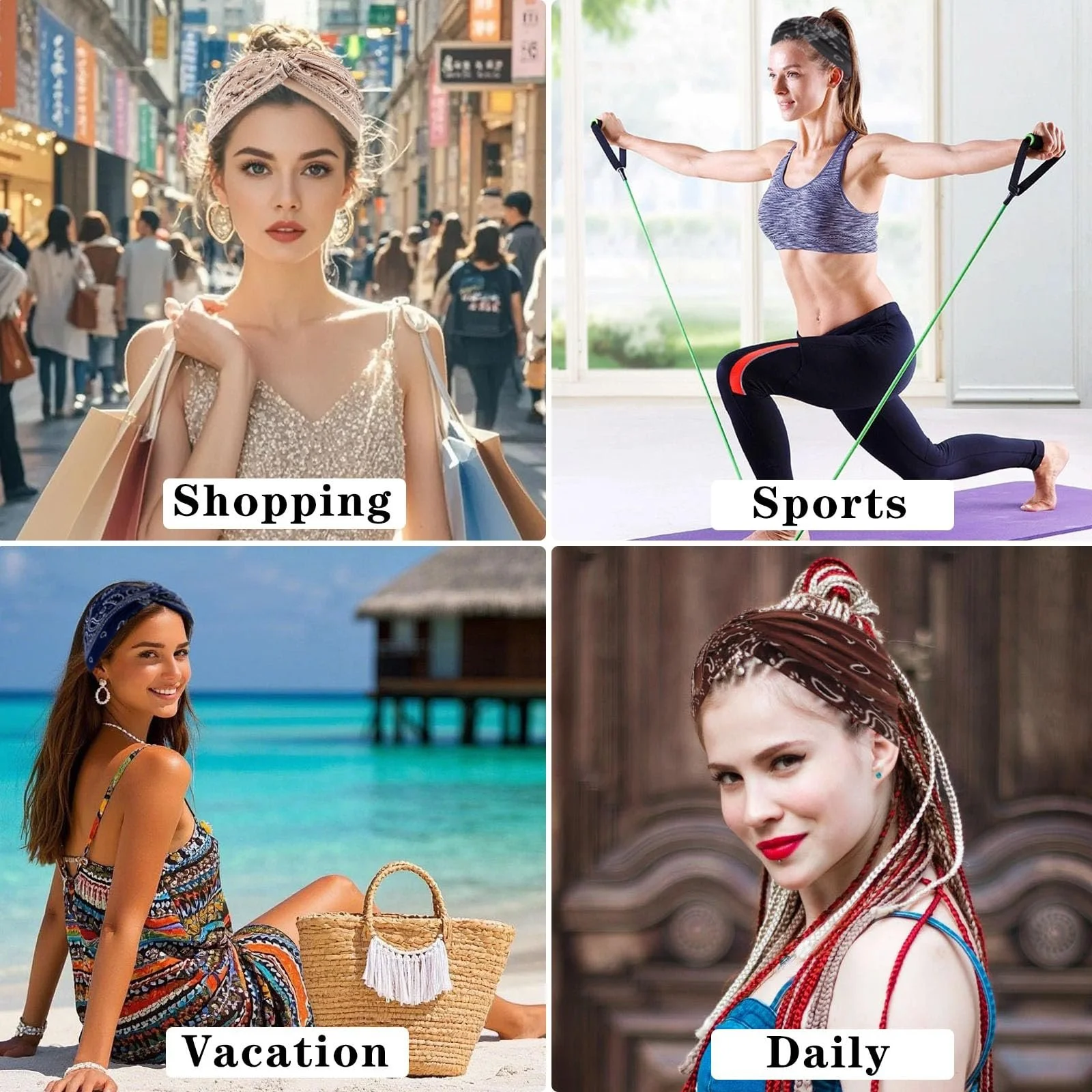 Женские повязки для волос, фото №3 Женские повязки для волос, фото №3