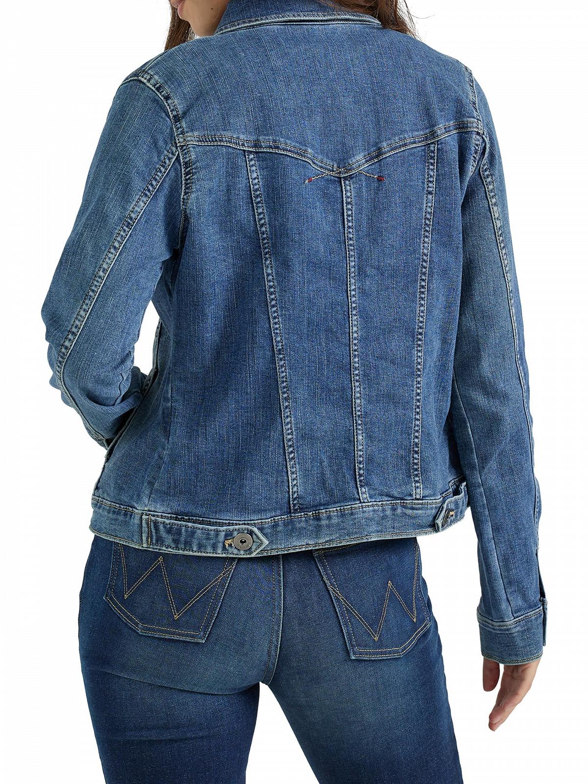 Джинсова куртка Wrangler Authentics Жіноча еластична, фото №2