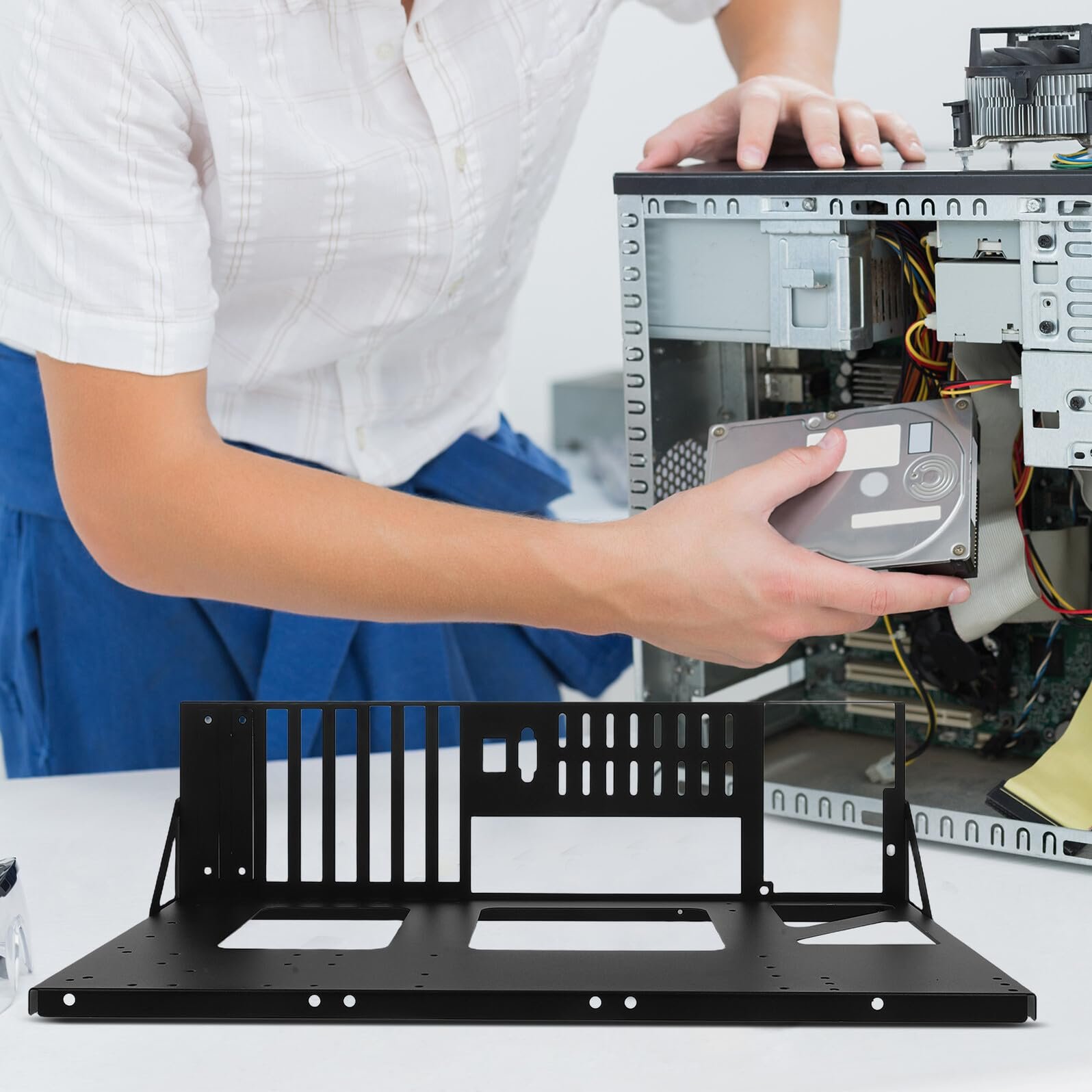 Тримач Материнської Плати ATX Kisangel Сталь, фото №4