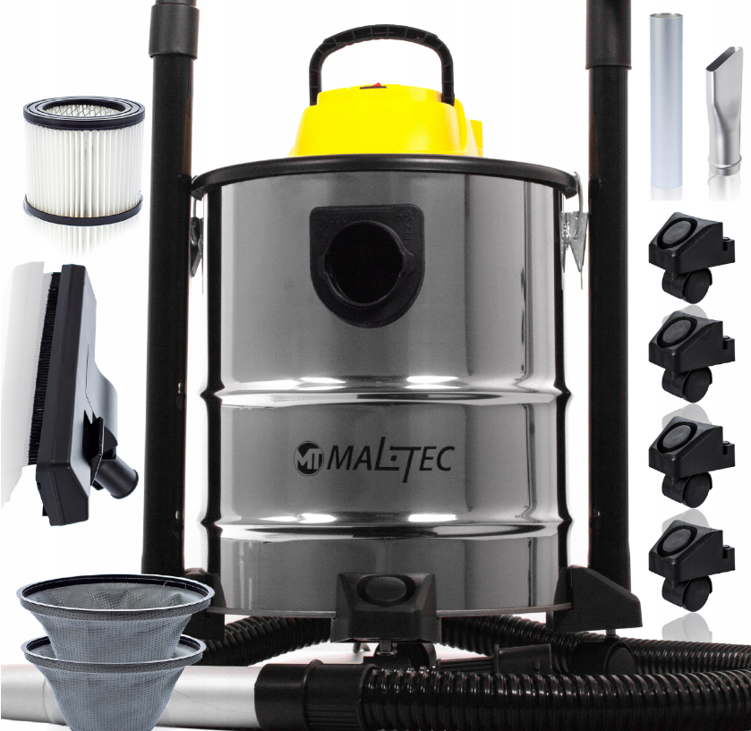Пылесос для золы Maltec 2000 Вт 20 л Польша, фото №1